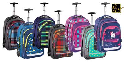 Školské tašky na kolieskach pre prvákov